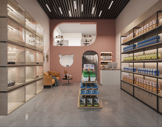 现代 宠物店