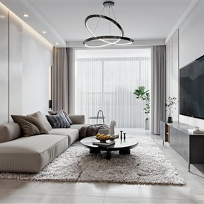 现代 客餐厅 客餐厅门厅