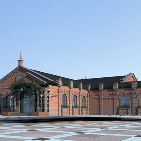 欧式 酒店建筑 特色酒店