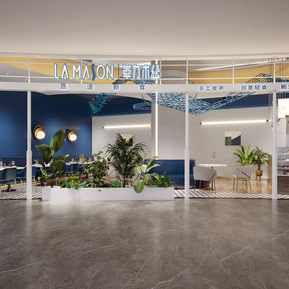 现代 餐厅 餐厅餐饮饭店