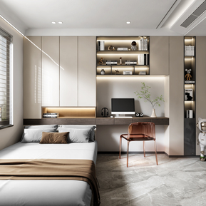 现代 榻榻米卧室 卧室