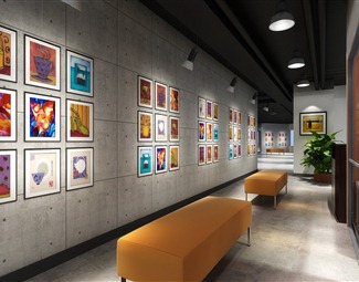 现代 展厅