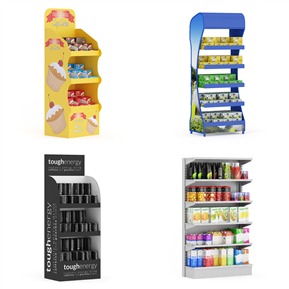 现代 货架 超市 货柜组合