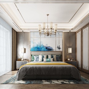 新中式 卧室