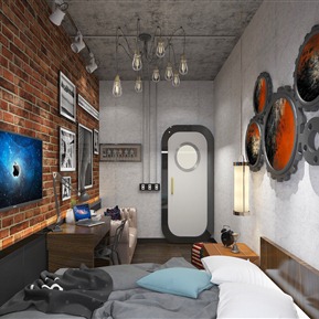 工业LOFT 客房