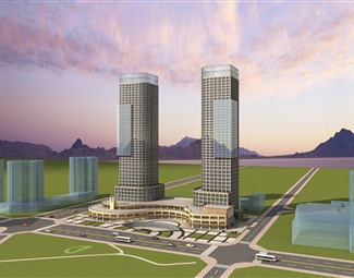 现代时尚个性建筑