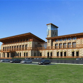 现代 酒店建筑 酒店