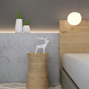 北欧 圆几 摆件 吊灯