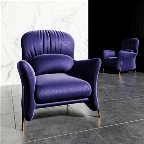 轻奢 休闲椅 意式休闲椅