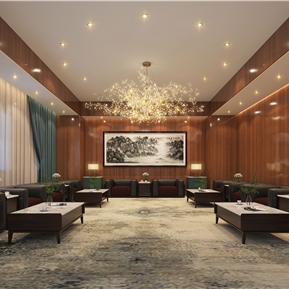 现代 接待室 接待厅