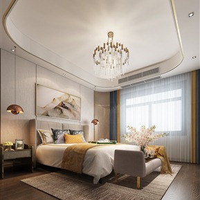 轻奢 卧室