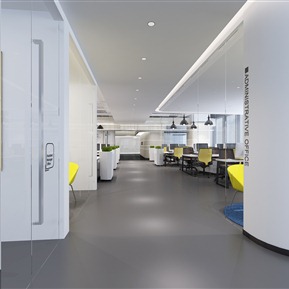 现代 公共办公区 开敞办公区