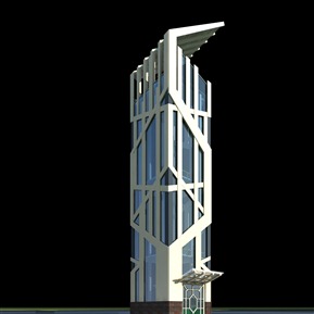 现代 塔 湿地景观塔