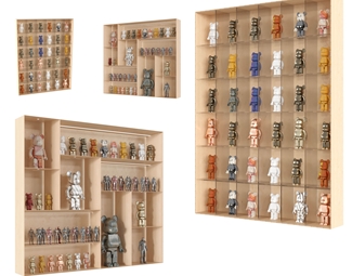 现代玩具展示柜