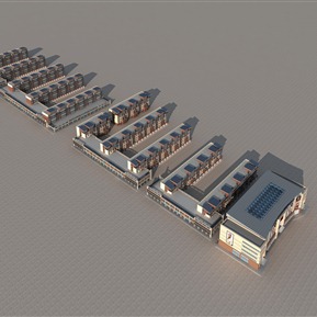 现代 鸟瞰图 住宅