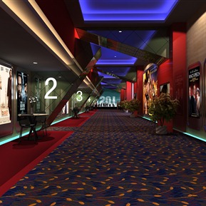 现代 过道 电影院