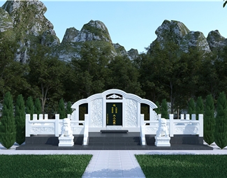 新中式 墓地