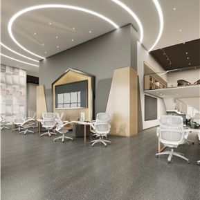 现代 公共办公区 办公大厅