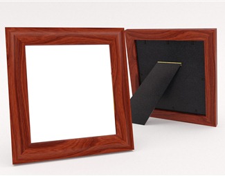 现代相框3d模型