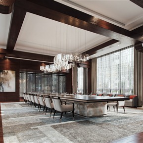 新中式 会议室 办公会议室