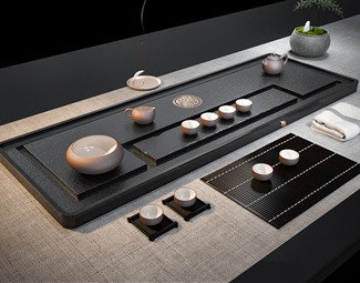 新中式 茶具 茶盘