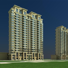 欧式 住宅楼 住宅