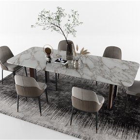 现代 餐桌椅组合