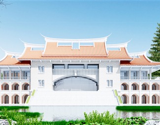 新中式 办公楼