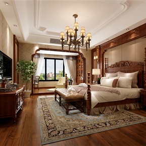 美式 卧室