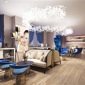 后现代 会所 休息区