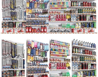 现代零食展示柜