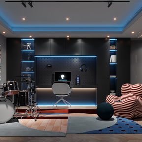 现代 电竞室 儿童电竞室