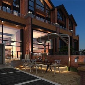 工业LOFT  庭院 私家庭院