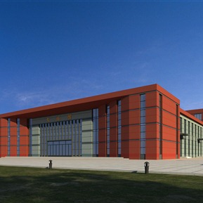 现代 建筑 展厅