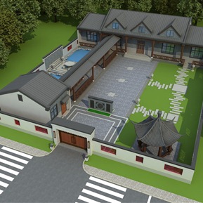 中式 古建 私家古建院子