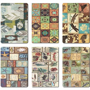 现代 方形地毯 动物图案地毯