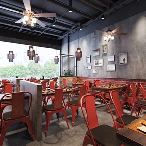 工业LOFT 餐厅 面馆饭店