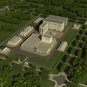 现代 鸟瞰图 厂区