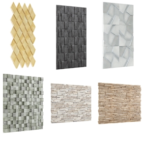 现代 墙面 墙板