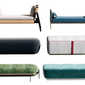 现代 床尾凳 床榻床尾凳