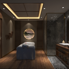 新中式 SPA 包间