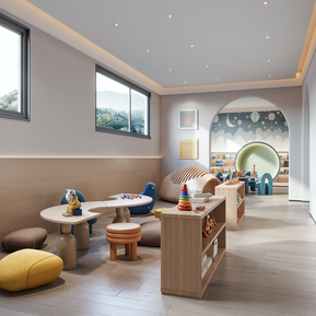 现代 儿童娱乐区