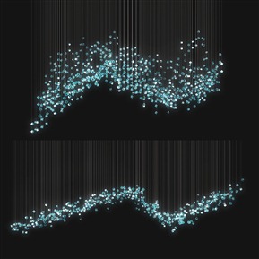现代 水晶吊灯 吊灯