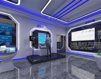 现代展厅科技馆展厅