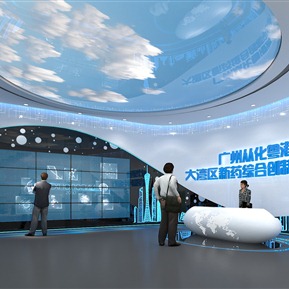 现代 展厅 展厅序厅