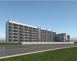 现代学校宿舍建筑