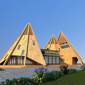 现代 酒店建筑 酒店