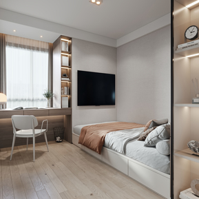 现代 榻榻米卧室