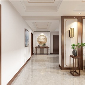 新中式 客厅 客餐厅