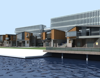 新中式建筑及户外